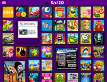 Tablet Screenshot of kizi20.com